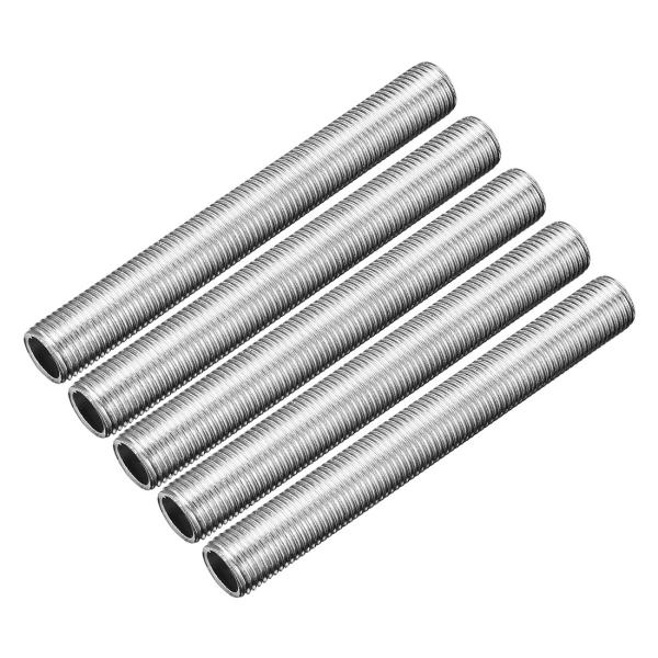 uxcell ランプパイプニップルM10スレッド 80mm長さ 中空 ランプ修理部品 ハードウェア ...