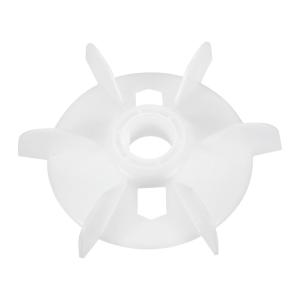 uxcell ファンベーン インペラ モータ ラウンド 取替品 プラスチック製 ホワイト 15*28mm