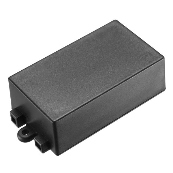 uxcell ジャンクションボックス 80 x 38 x 22mm ABS 電気ボックス ブラック ...