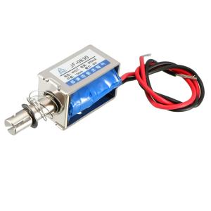 uxcell ソレノイド電磁石 フレームリニアモーション プルプッシュタイプ