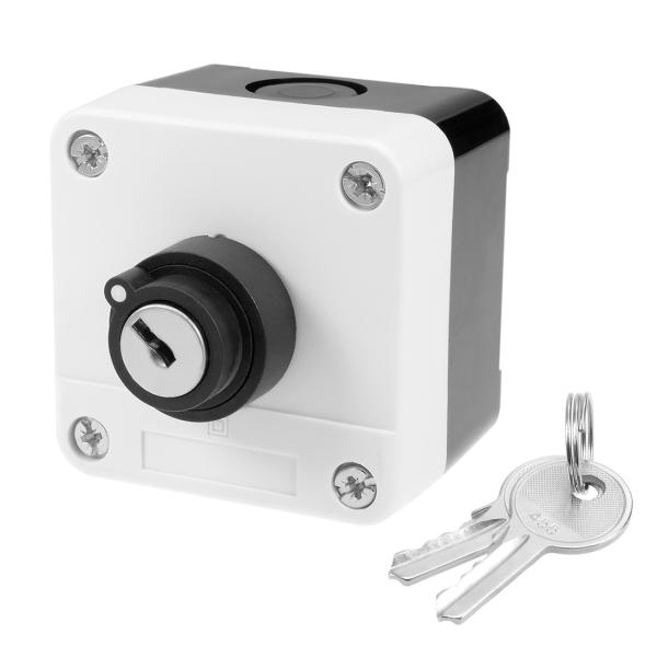 uxcell プッシュボタンスイッチ 押しボタンスイッチ 制御回路 400V 10(6)A ボタン直...