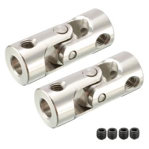 uxcell ユニバーサルジョイント 内径3mm-4mm 回転可能