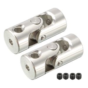 uxcell ユニバーサルジョイント 内径2mm-2mm 回転可能