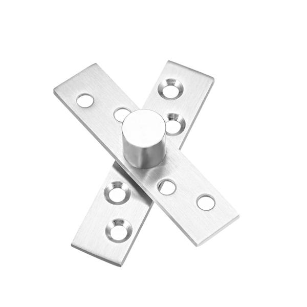 uxcell ドアピボットヒンジ ピボットヒンジ ステンレス鋼 75 x 17mm 360度 6セッ...