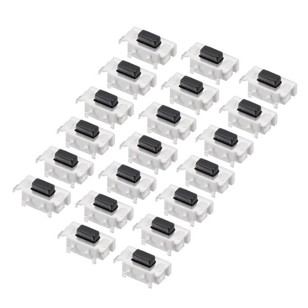 uxcell マイクロタクトスイッチ 押しボタンスイッチ PCBモメンタリ パネル 2ターミナル 3...