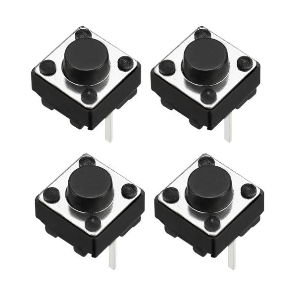 uxcell 押しボタンスイッチ タクトスイッチ 6x6x5mm SPSTタイプ 30個入り