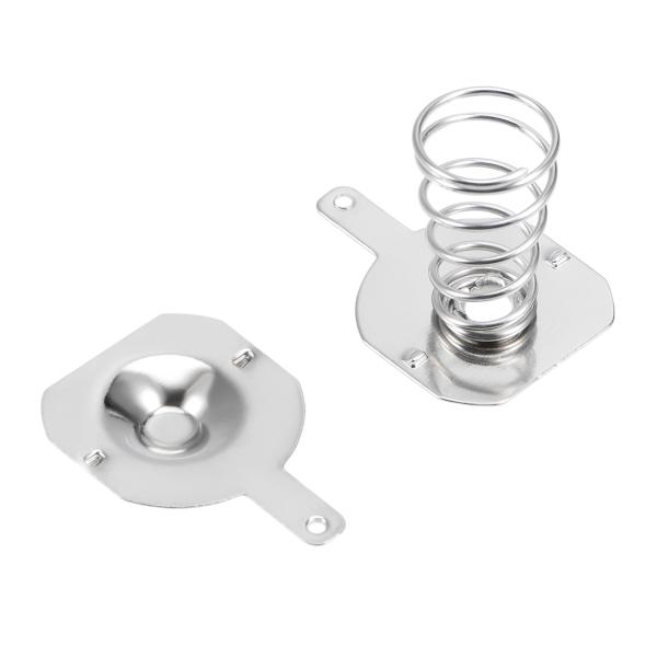 uxcell バッテリースプリングプレート スプリング接触ニープレート 18650バッテリー ポジテ...