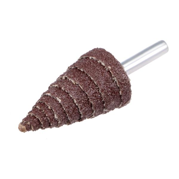 uxcell フラップホイール ブラウン シルバートーン 酸化アルミニウム 金属 80グリッツ 直径...