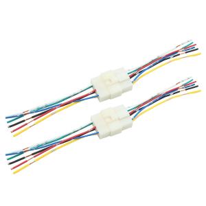 uxcell 防水コネクタープラグ プラスチック製 ホワイト