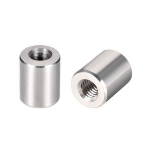 uxcell ラウンドカップリングナット スリーブロッドバースタッドナット