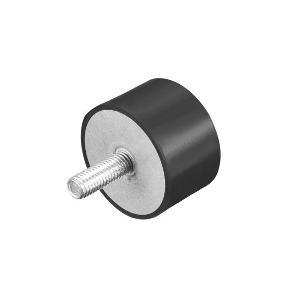 uxcell ラバーマウント 振動と衝撃吸収 スレッドスタッド付き M10 x 27mm 50x30...