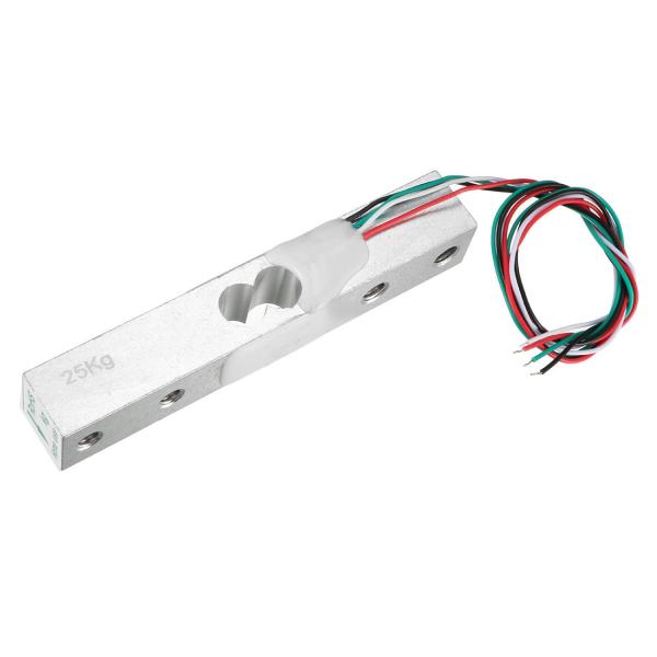 uxcell 計量ロードセル 計量センサー アンプADC重量センサ 25kg範囲 8x12.7x12...