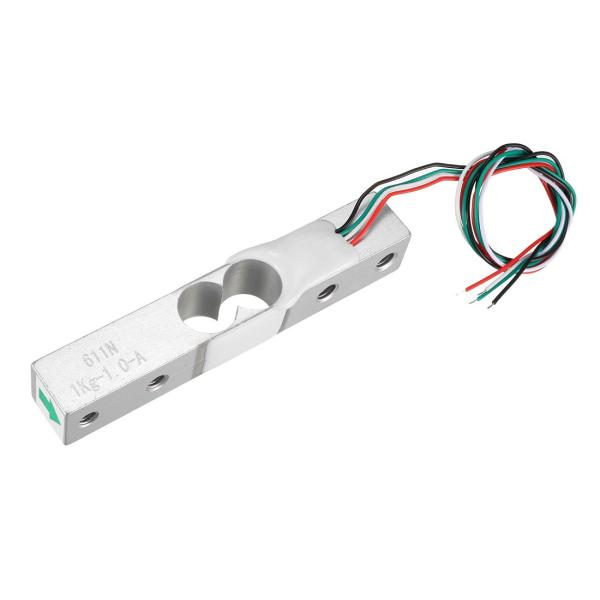 uxcell 計量ロードセル 計量センサー アンプADC重量センサ 1kg範囲 8x12.7x12....