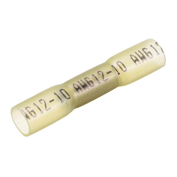 uxcell 熱収縮ワイヤコネクタ BHT5.5 12-10 AWG イエロー 銅チューブラー 5個...