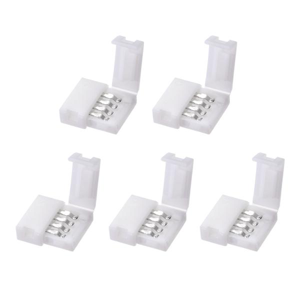 uxcell 55 3528 LED コネクタ 1mm 4P LED 55 3528 RGB ライト...