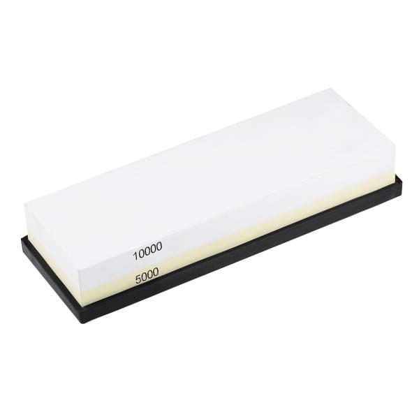 uxcell 砥石 両面研磨 5000/10000グリット シリコンベース付き ホワイトコランダム材...
