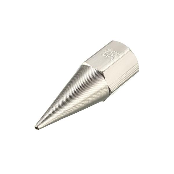 uxcell グリースカプラー グリースフレックスガンホース グリースガン用 シャープタイプノズル ...