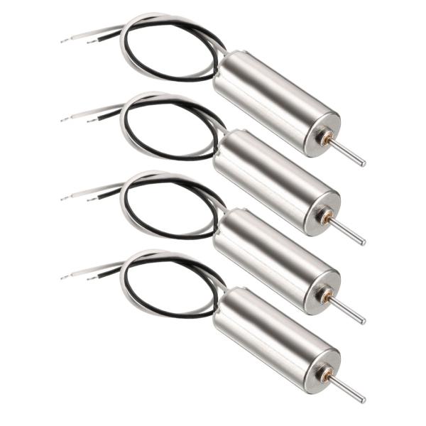 uxcell マイクロコアレスモータ DC 3.7V 52000RPM 6x15mm DCモーター ...