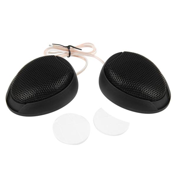 uxcell ツィーター ラウドスピーカー アンプスピーカー ユニバーサル 自動車用 ブラック 2個