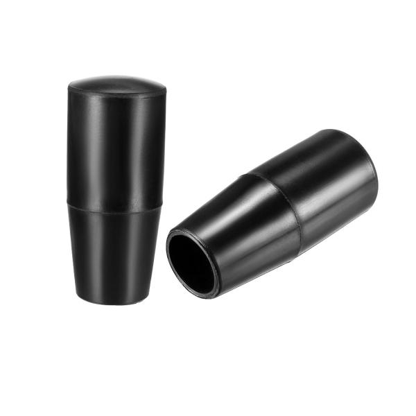 uxcell テーパーノブ ハンドホイール M10メスねじハンドグリップ プラスチック 長さ50mm...