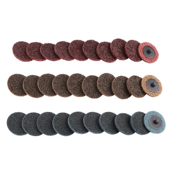 uxcell グリット コース ミディアム ファイン グリット 洗掘 ロロック サンディングディスク...