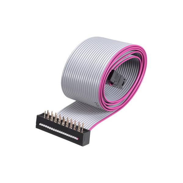 uxcell IDCワイヤーフラットリボンケーブル FC / FDコネクタ Aタイプ 20ピン ピッ...