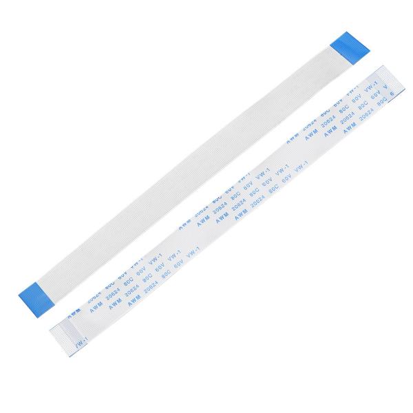 uxcell フレキシブルフラットケーブル 24ピン 0.5mmピッチ 150mm FPC FFCリ...