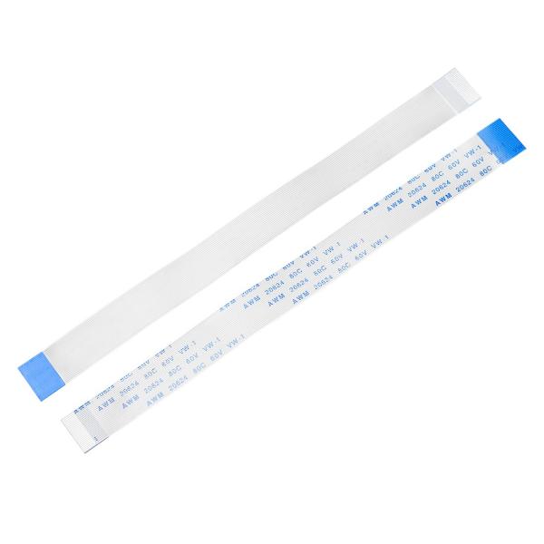 uxcell フレキシブルフラットケーブル 24ピン 0.5mmピッチ 150mm FPC FFCリ...