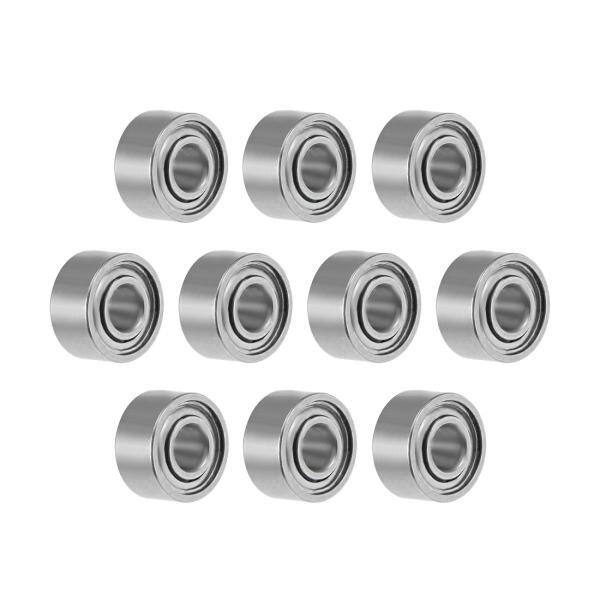 uxcell ミニチュアボールベアリングABEC-3ベアリング MR52ZZ 10個