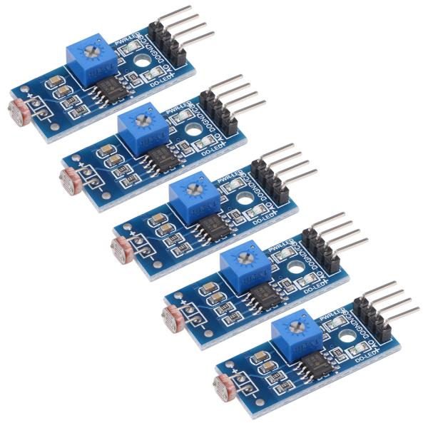 uxcell 光強度検出センサー?フォトレジスターモジュール?Arduino UNO用 デジタル/ア...