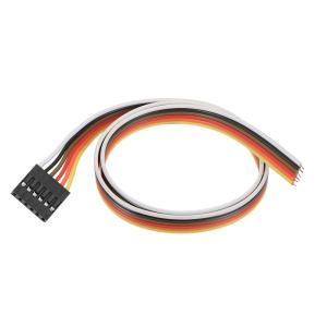 uxcell ブレッドボードジャンパー線 6ピン メス-ティンテッドチップケーブル Arduino用 50cm