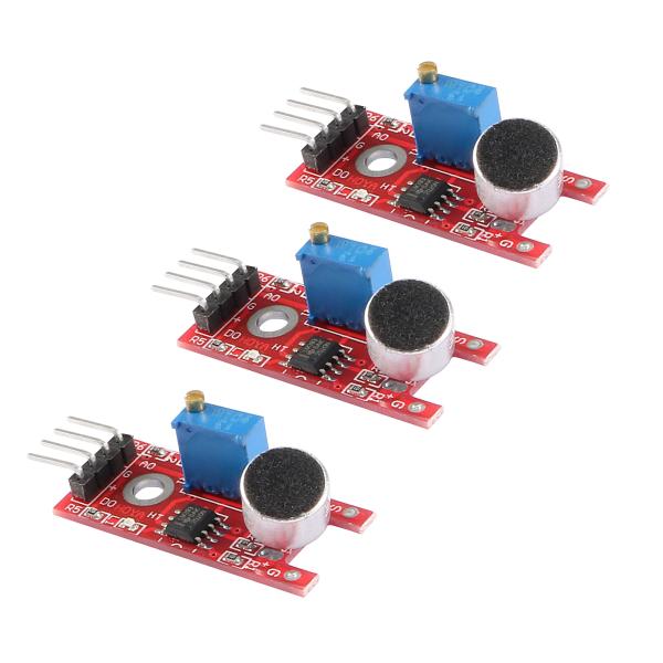 uxcell サウンドマイクセンサー 検出モジュール?DO AO?Arduino用 3セット