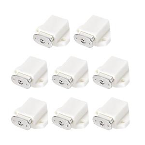 uxcell マグネットキャッチ タッチ磁気ラッチ プレスキャッチラッチ