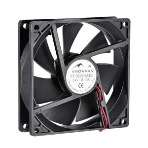 uxcell ブラシレス冷却ファン CPUクーラー スノウファン 認定あり 92x92x25mm 12V YY9225H24S