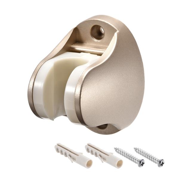 uxcell ABSシャワーヘッドホルダー 調整可能シャワーフック ハンドヘルドシャワーブラケット ...