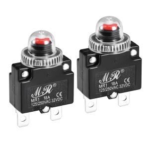 uxcell ブレーカー エアコンプレッサー AC 125V/250V DC 32V 15A 3個入