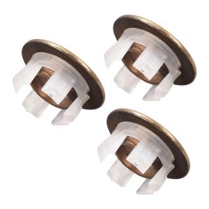 uxcell シンクトリムオーバーフローカバー 4個 シンクオーバーフロー