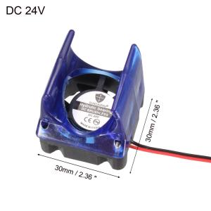 uxcell V6冷却ファン DC 24V 3...の詳細画像2