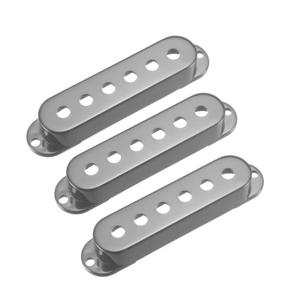 uxcell ピックアップカバー 52mm プラスチック シングルコイル Stratocaster ...