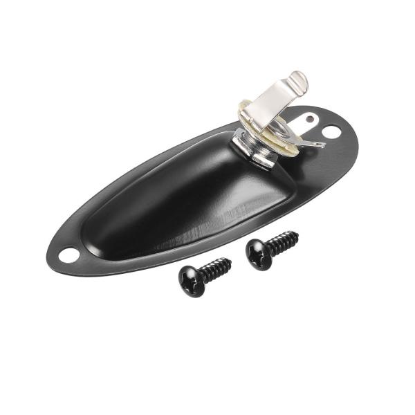 uxcell ギター搭載モノ出力ジャックプレート 入力ソケット Fender Stratocaste...