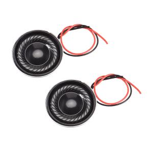 uxcell スピーカー おもちゃ用 銅 アルミニウム 8ohm 85db 27mm 3個
