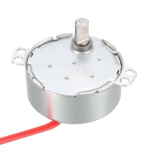 uxcell 同期モーター AC 100-127V 4W ダブルフラットシャフト CW/CCW 2