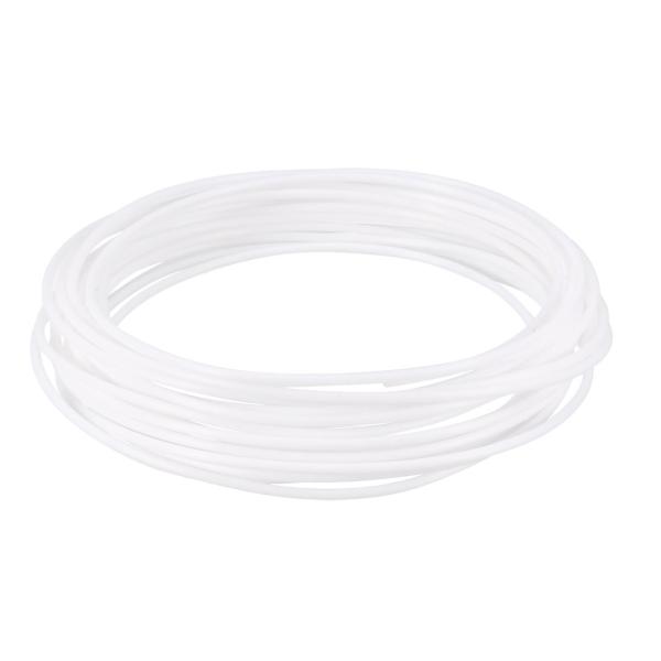 uxcell 5m/16 Ft PLA 3Dペン/3Dプリンターフィラメント 1.75mm ホワイト...