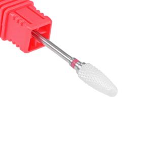 uxcell セラミックネイルドリルビット 2.2 mm  電気 ネイルズファイル