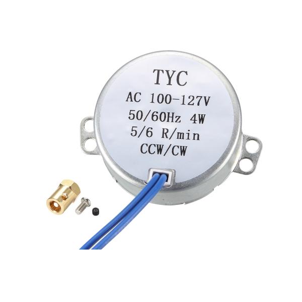 uxcell ブラス製 ゴールドトーン 電動ファンモーター 小型電動機電動ブラシ 100-127 V...