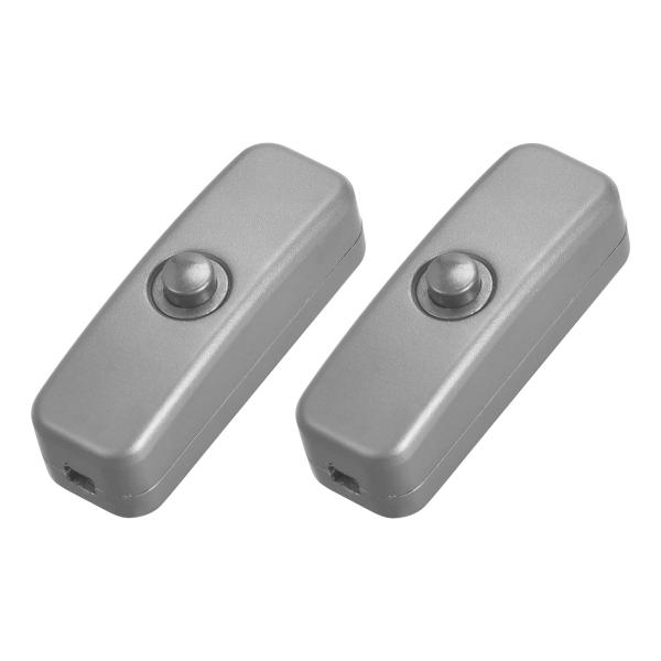 uxcell ミニインラインコードスイッチ AC250V 6A/ 125V 10A オン-オフ 制御...