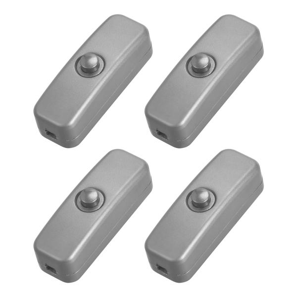 uxcell ミニインラインコードスイッチ AC250V 6A/ 125V 10A オン-オフ 制御...