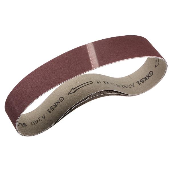 uxcell 50mmx686mm サンディングベルト レジンペーパー 研磨ベルト 240グリット ...