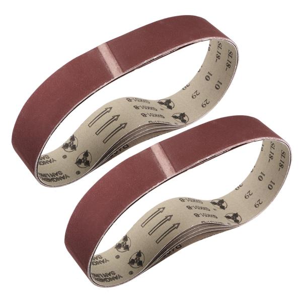 uxcell 50mmx686mm サンディングベルト サンドベルト 研磨ベルト 400グリット 酸...