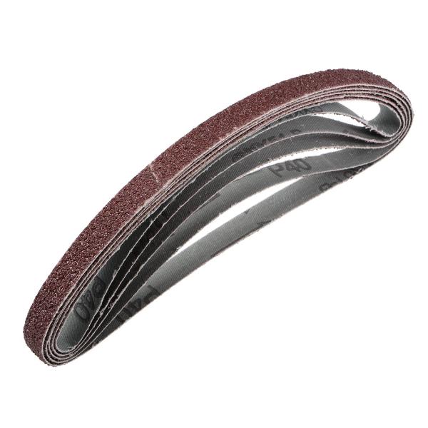 uxcell 紙ヤスリ サンドベルト 紙鑢 40グリット 酸化アルミニウム 1.3 cmx46.3 ...